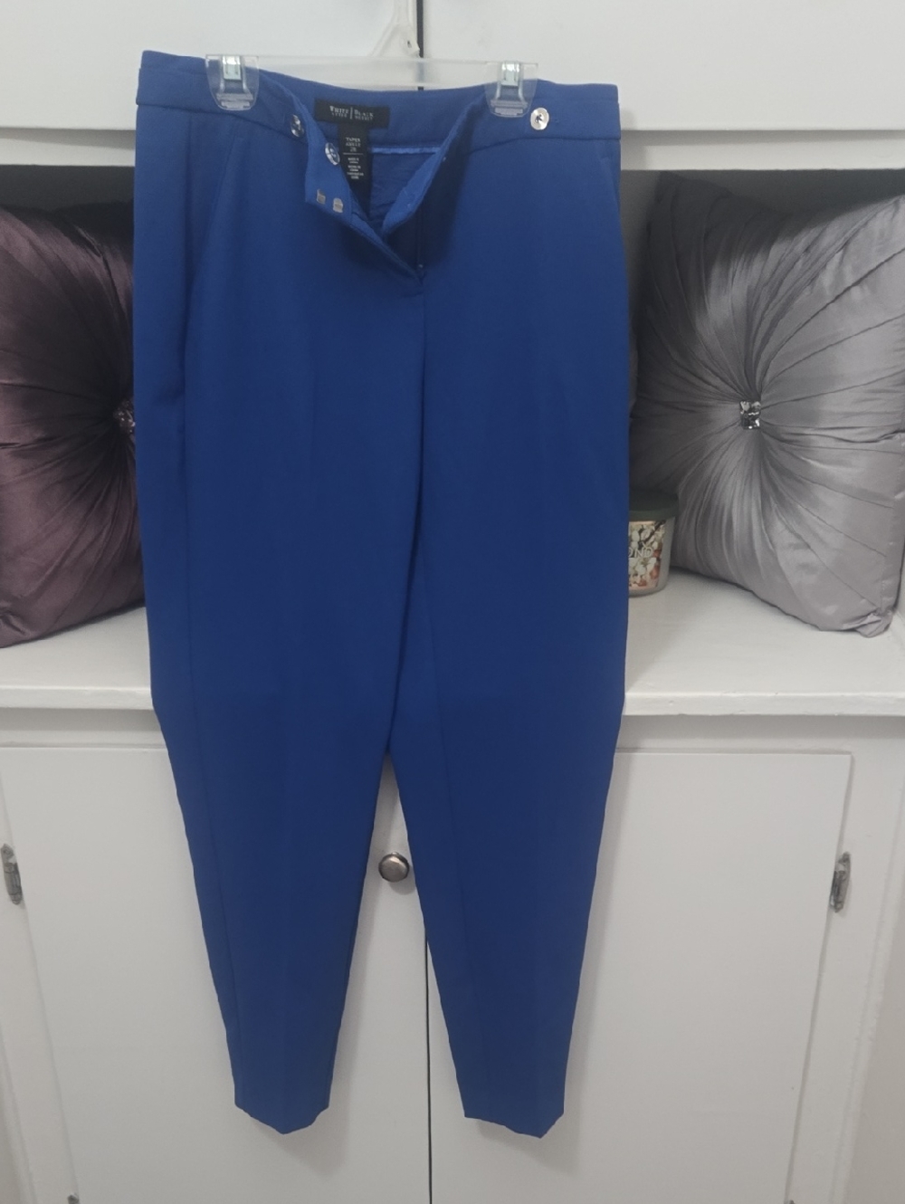 White House Black Market Cobalt Blue Tailored Pants